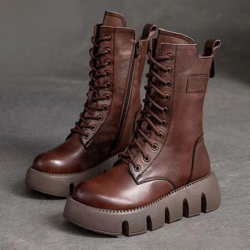 Chunky Boots | Lace-Up | Platform | Combat Boots | Women&