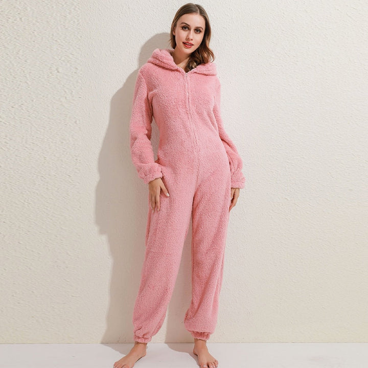 Fleecy Onesies | Hooded | Zip-Up | Onesies for Adults | Loungewear-Grace Aura