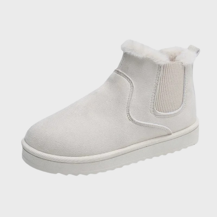 Winter Boots | Slip-On | Faux Fur | Ankle Boots | Women&