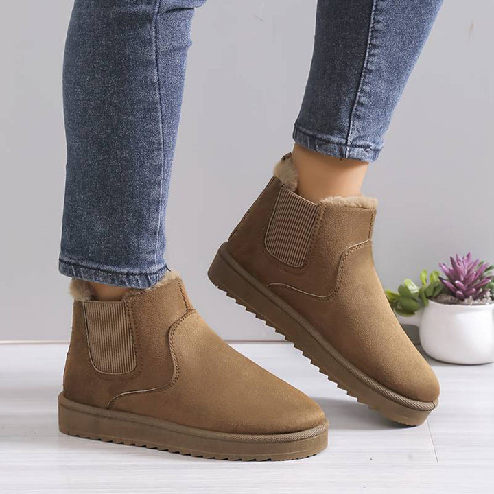 Winter Shoes | Fur | Slip-On | Ankle Boots | Women&