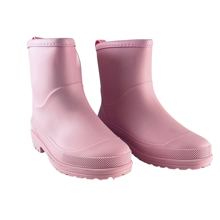 Short wellington boots in pink, product photo