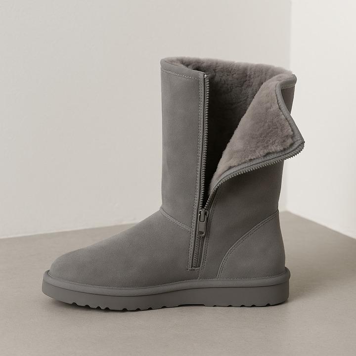 Winter Boots | Fur Lined | Side Zip | Snow Boots | Women&
