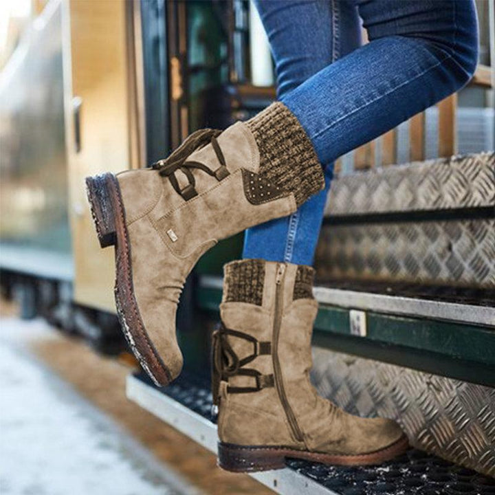 Winter Boots | Side Zip | Non-Slip | Snow Boots | Women&
