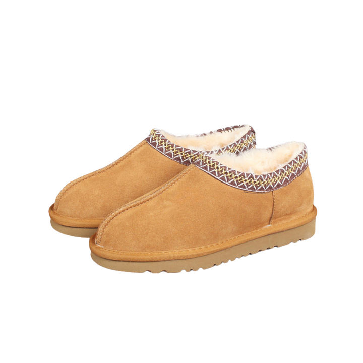 Winter Shoes | Suede | Wool Lined | Slip-On Shoes | Women&