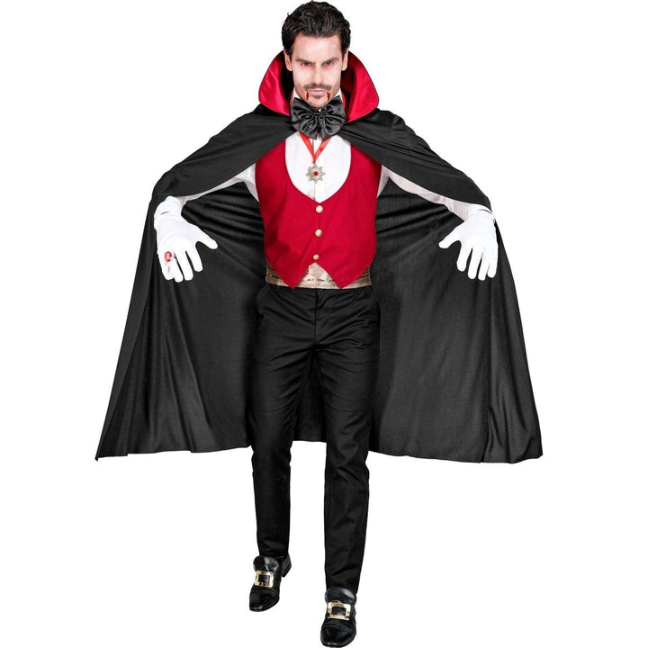 Vampire Costume Set | Cape | Waistcoat | Bow Tie | Medallion