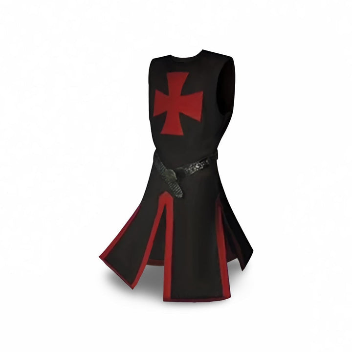 Templar Knight Costume Men | Cross Tunic | Belt