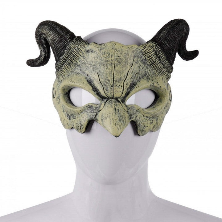 Devil Half Mask | Horns | 5 Designs | Halloween Mask